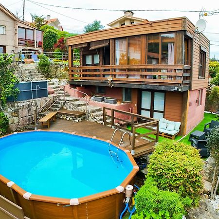 Cabana Vila Do Mar Baiona Kültér fotó