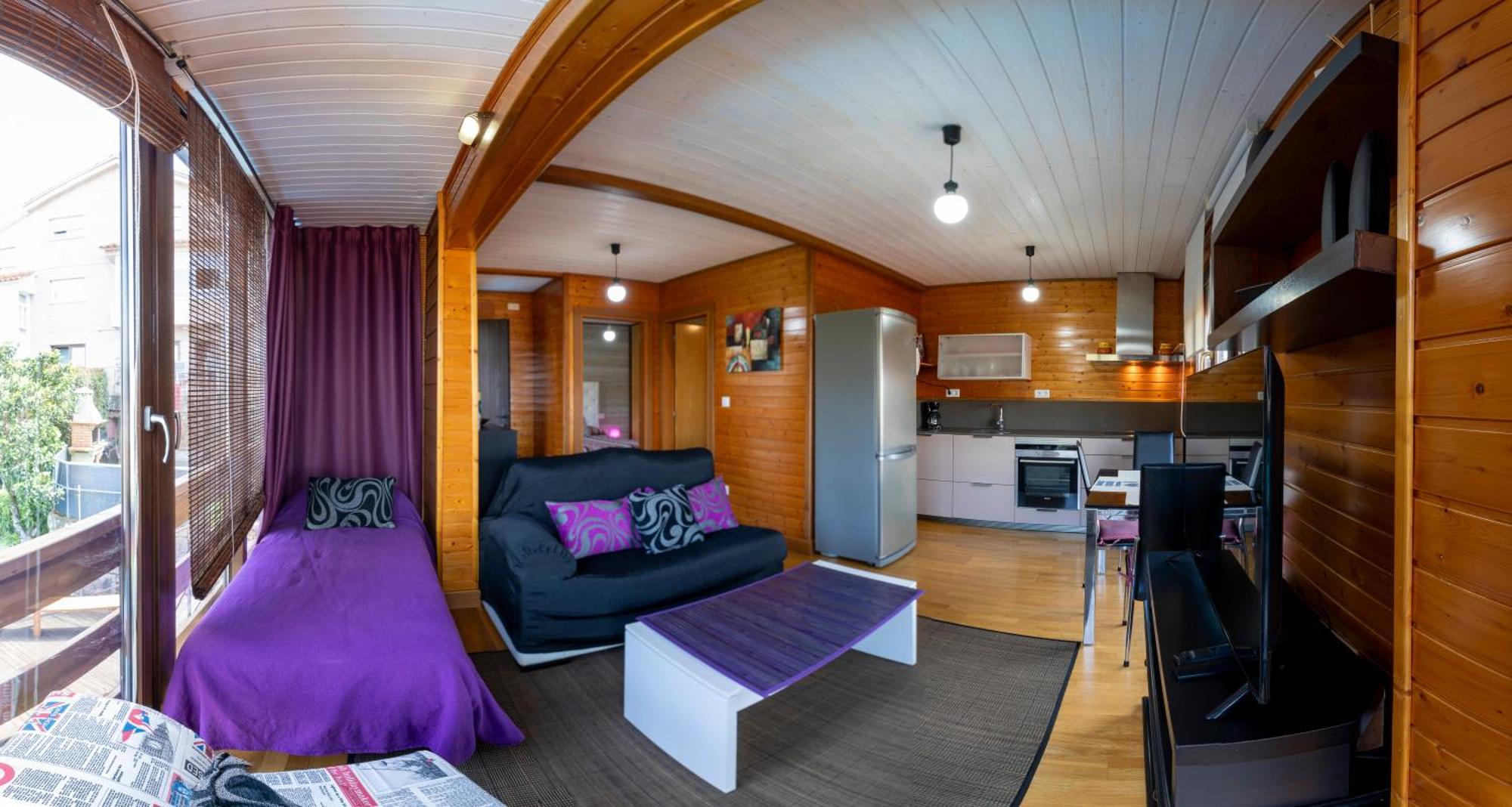 Cabana Vila Do Mar Baiona Kültér fotó