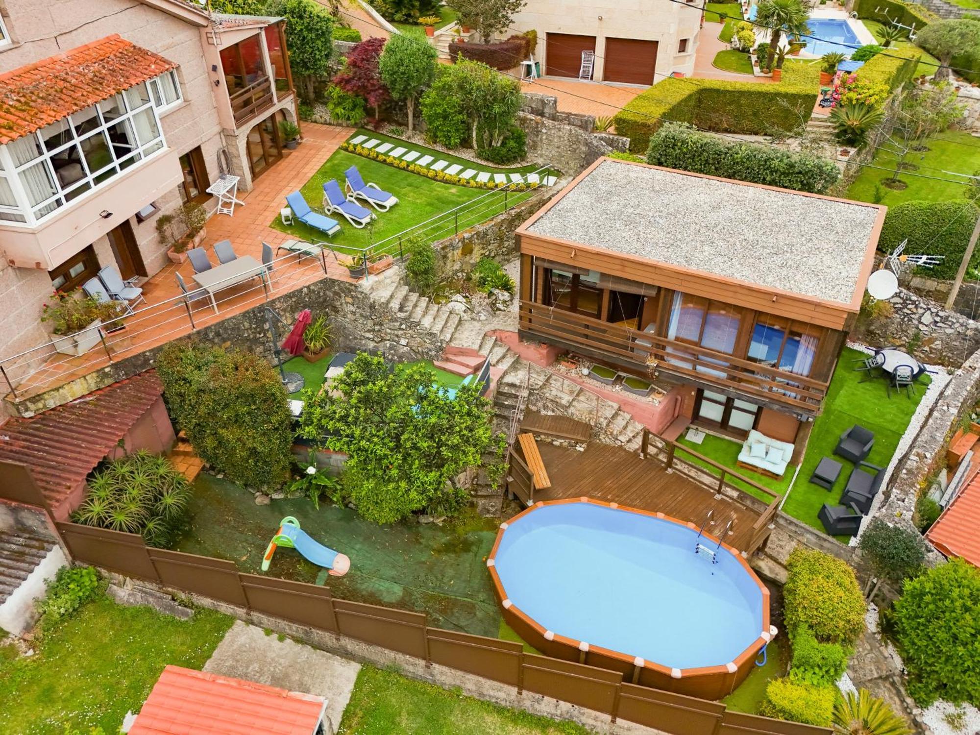 Cabana Vila Do Mar Baiona Kültér fotó